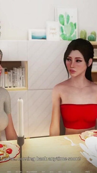 Desirium 02 - 角質GFが彼の太い巨根で遊んでいるのを見て勃起し、巨大なペニスで遊ぶ痴女