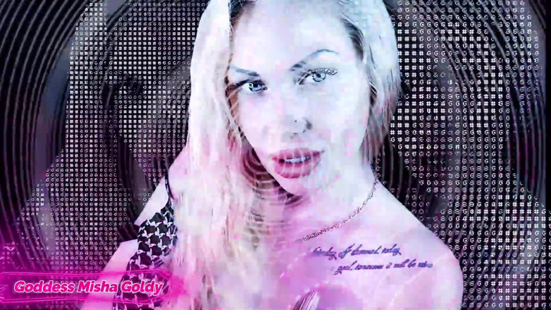 Goddess Misha Goldy: ¡Bloquearé tu cerebro y te haré solo mi cosa!