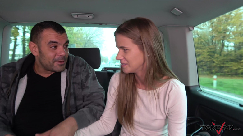 Take Van: Skinny huzzy is sex addict although she is acting a...