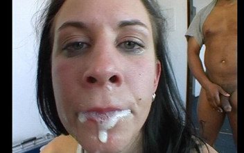 Genuine XXX: Interracial Sluts Gangbang End with Happy Cum Play ...