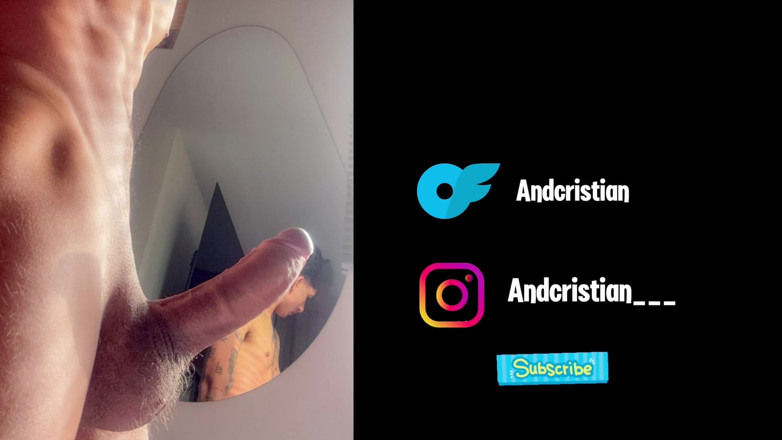 Andcristiann: Gemidos masculinos! Una inyección de directo a tu cara