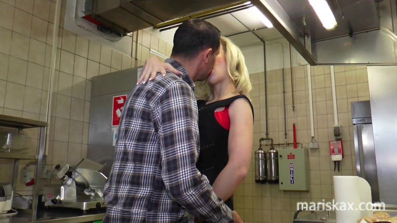 Mariska x: Chessie Kay Fucked Hard in the Kitchen