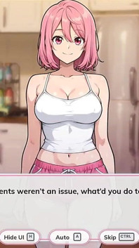 Alone with My Stepsister Taboo Hentai Game Ep.4 Step Sis Caught Naked and Dripping in the Corridor!