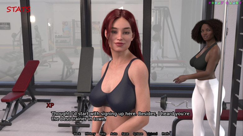 Porny Games: 辛巴克劳的《崇拜婚姻》- 吃掉我的老婆，试图与丰满的金发女郎出轨 4