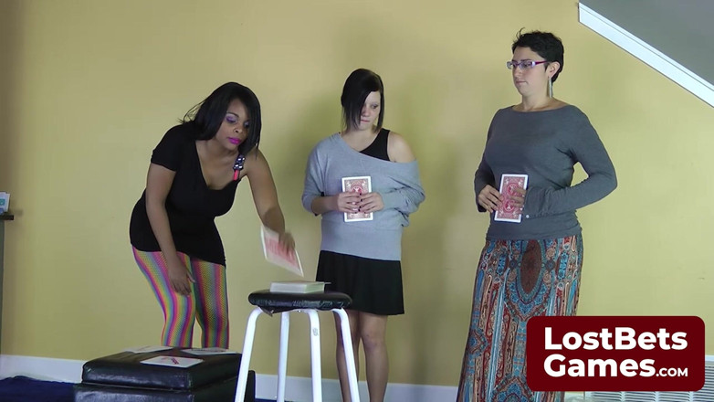 Lost Bets Games: A Trio of Amateur Ladies Strip Card Game