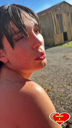 Sexy Gingham Girl Gets Pounded and Gets a Creampie Outdoors on the Farm Part 1 thumbnail