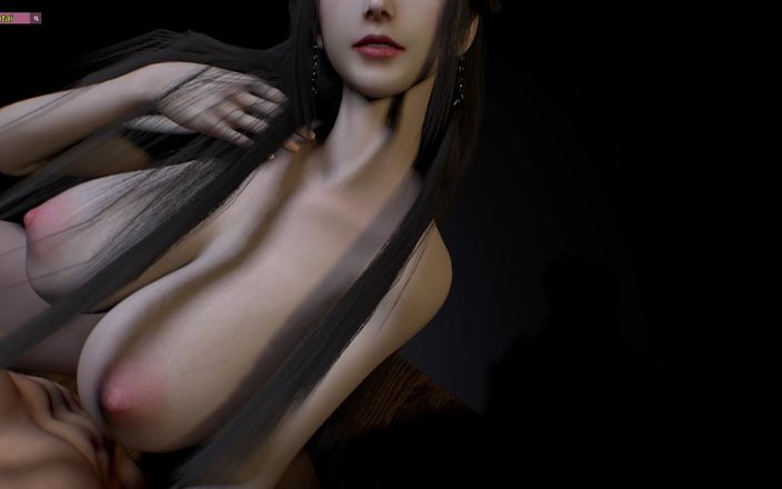 X Hentai: Wellustige meid berijdt de pik - 3D-animatie