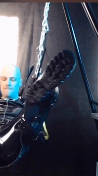 Pissing Hard in Rubber