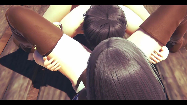 HentaiTubes: Op Titans Hentai - Mikasa doet een pijpbeurt en dan doet...