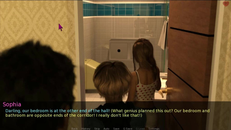 Visual Novels: Жена и мачеха, часть 7