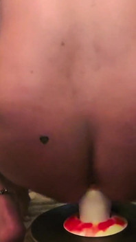 Huge Didlo in My Ass