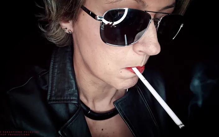 Karina s palacios - fredo sebastieno palacios: Sexy Blonde cigarette time's