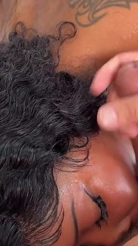 Horny Ebony Thick Babe Wants to Fuck Big Dick Stud Teddy Tarantino