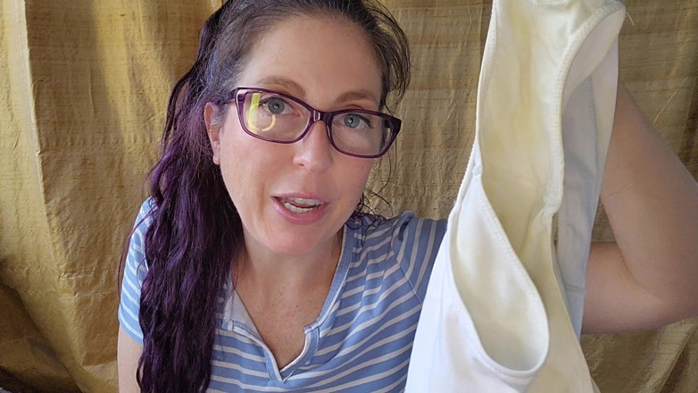 Nerdy_faery: Panty Pee and Sweaty Shirt