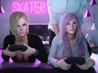 Apocalust: game Night with My Best Friends - hard Sex! fucking My Friend's Delicious Pussy | 3D Hentai Game