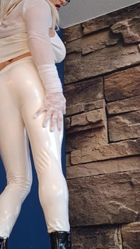 Gina´s Arsch in Leggings