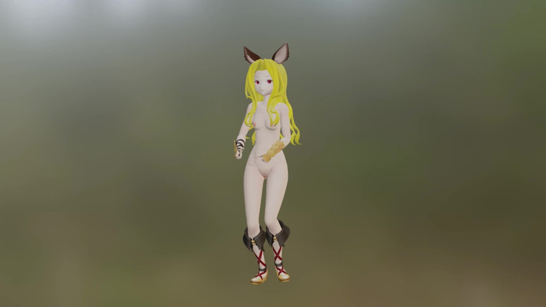 Smixix: S-Cathacha Pokedance Warna Rambut Blonde Edit Smixix