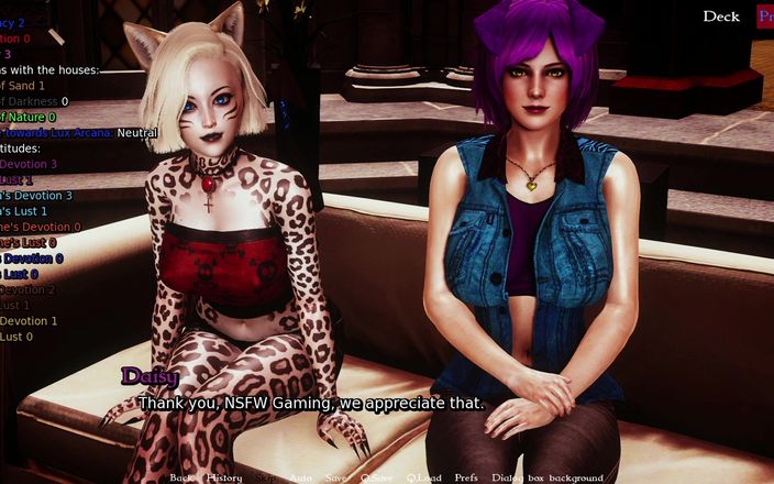 NSFW Gaming: Furrhouse rozdział 16 część 3 (niespodzianka przebudzenia cat girl's)