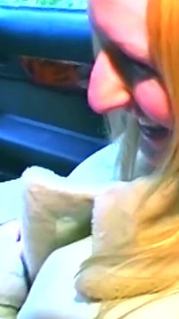Public Car Toothbrush Pussy Stretch - Dripping Wet Slut Smiles