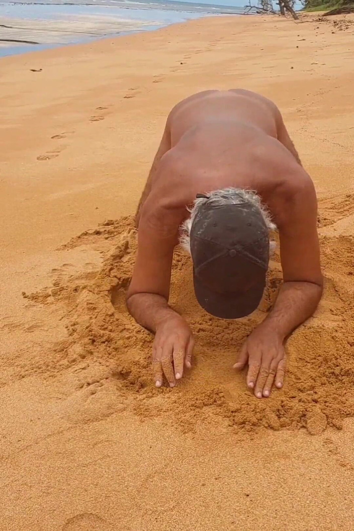 Ladysilvas: Ladysilva Gay na pláži sexy zadek