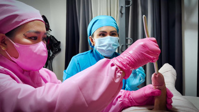 DominaFireOfficial: Mummified dan diseksa oleh 2 jururawat kejam 2/3