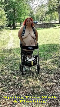 A Spring Walk and Flashing Adventure!
