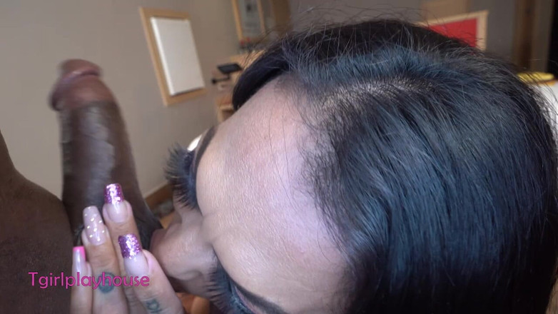 TGIRLPLAYHOUSE: Ellen Yamaguchi dostaje smak mojego kutasa i głębokiego seksu analnego