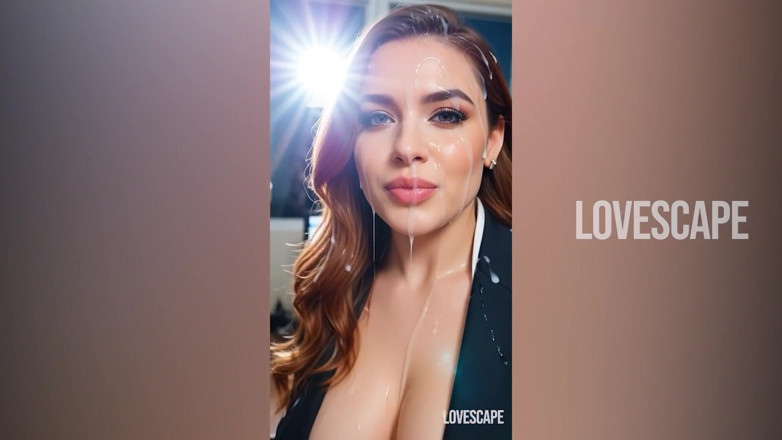 Lovescape: Milf de la oficina se queda por la profunda reversa...