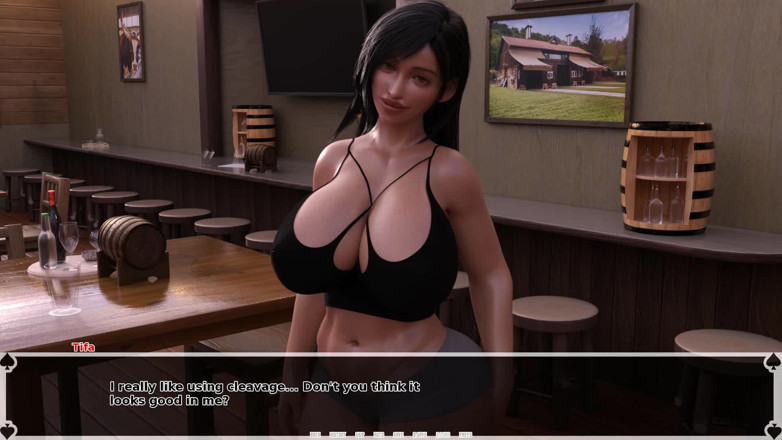 Dirty GamesXxX: Tifa's Dark Heaven: namorada trai o namorado que ele conhece...