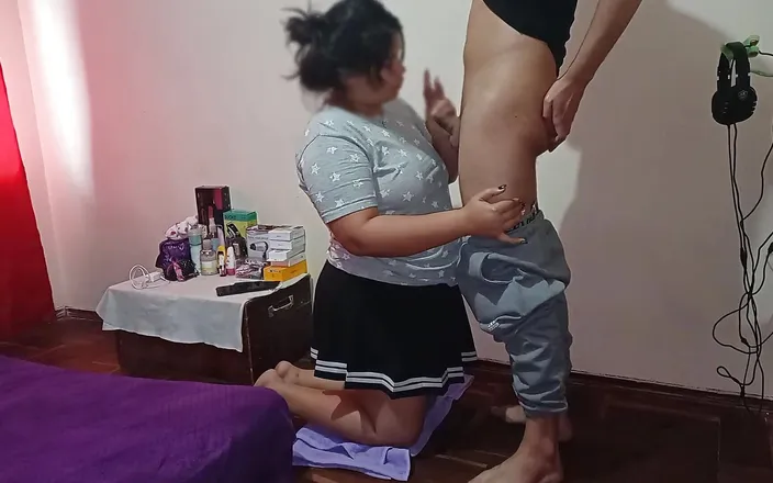 WhysMom: My Stepbrother Takes Me to His Room, He Kneels Me...