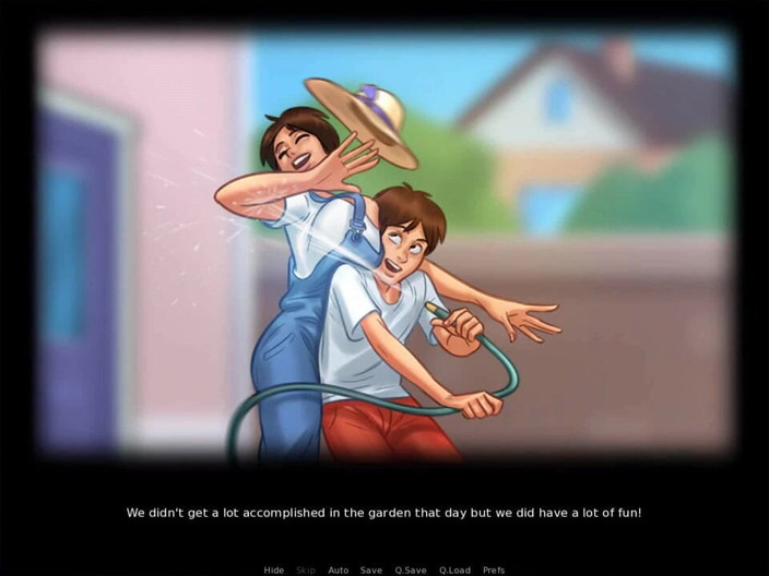 Dirty GamesXxX: Летняя сага: возбужденная милфа-пума из сада, эпизод 23