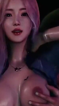 3D สาวหีชมพูสุดเงียนโดนเย็ดโหดในบาร์
