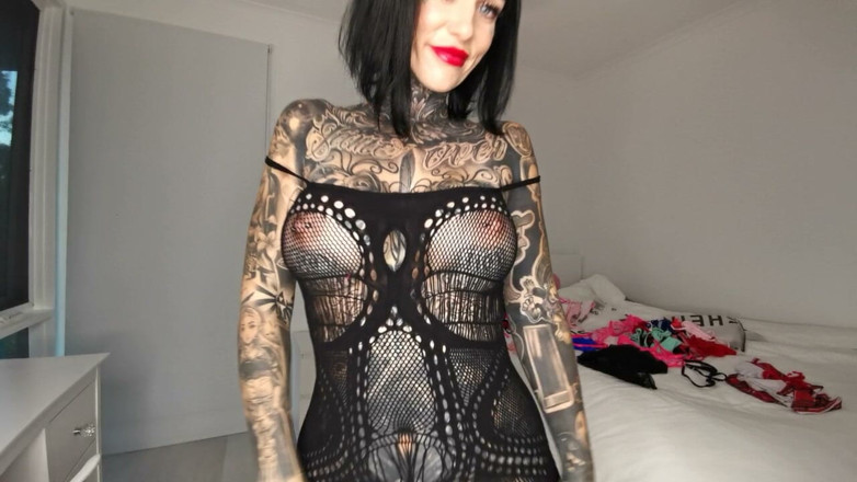 Melody Radford: Sexy See-through Lingerie Try on