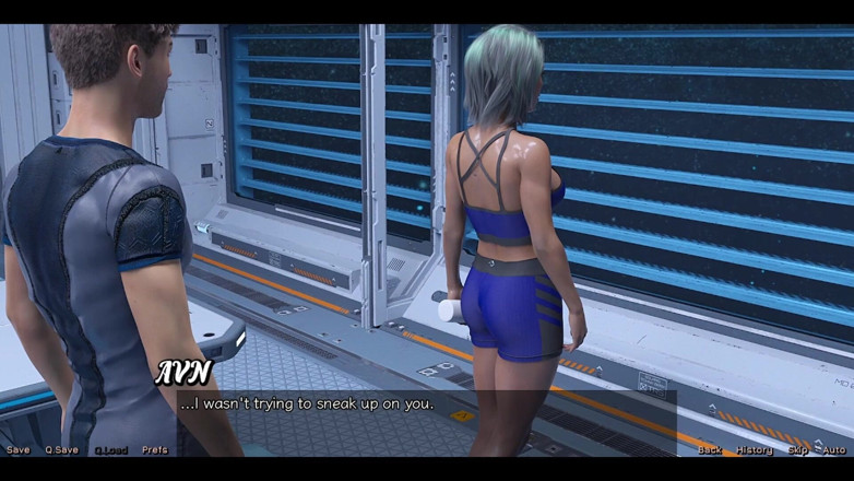 AVN Teller: Stranded in Space - Hard Talk with Femdom Military Girl