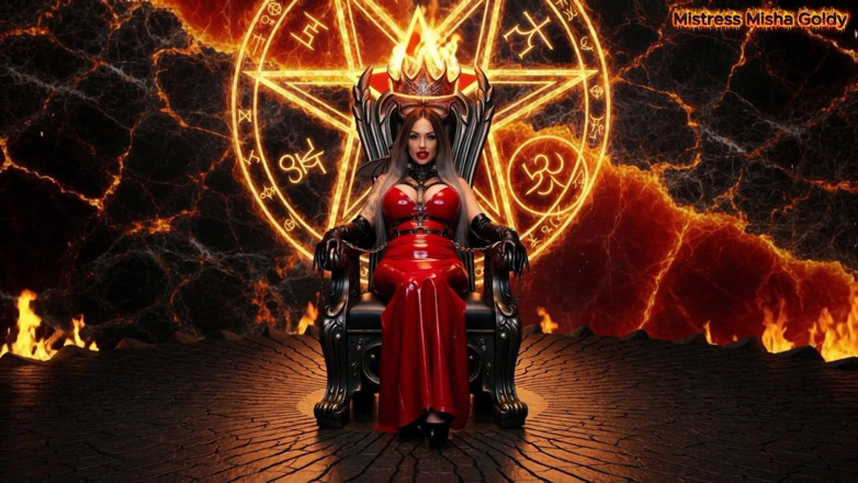 Goddess Misha Goldy: Bienvenido al infierno donde nunca pararás