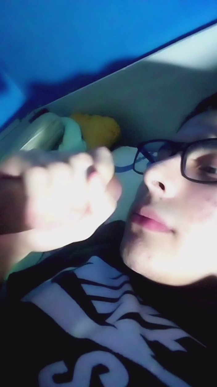 Celi Red: Selfsuck and Cum Twice in Mouth