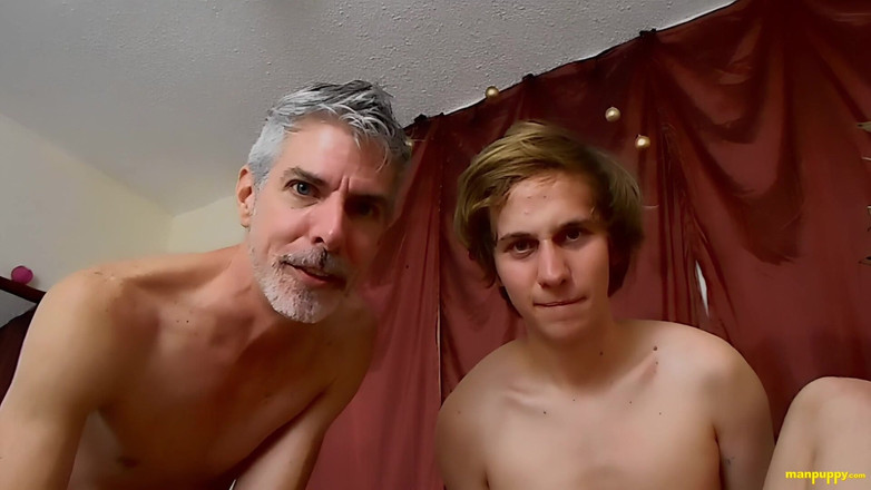 Man Puppy: Крошечный извращеец подкрался к гигантским бойфрендам