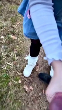 Morning Amateur Blowjob in the Forest