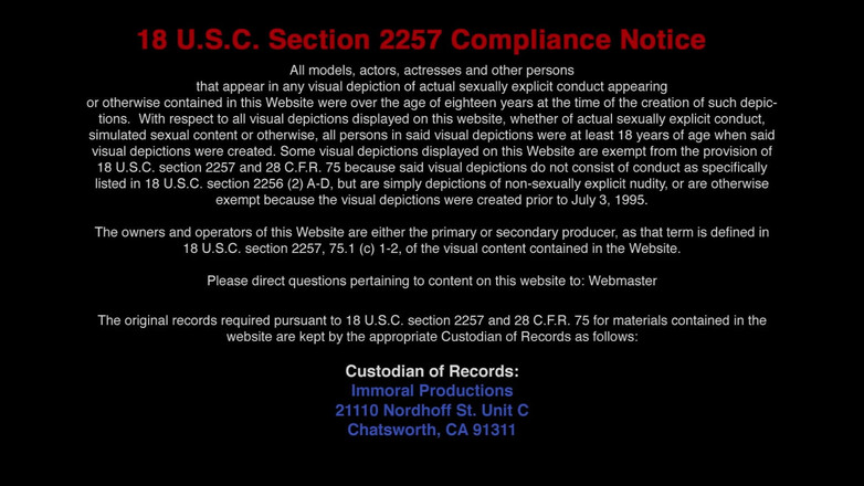 Immoral Live: Tristyn Berrimore는 섹스를 좋아하는 새로운 초정난 십대입니다.