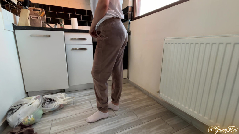 GassyKat: My Stinky Farts Own the House! Fart Tease