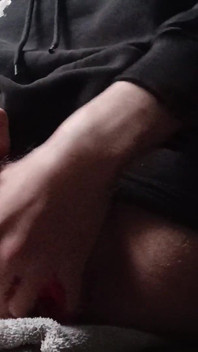 Hairy Wbc Sissy Outside - Edging Ends in a Huge Load