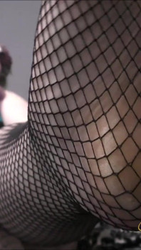 Te atrapé mirando mis medias de red
