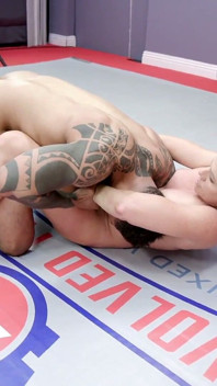 Helena Locke Vs Eddie Jaye Mixed Wrestling