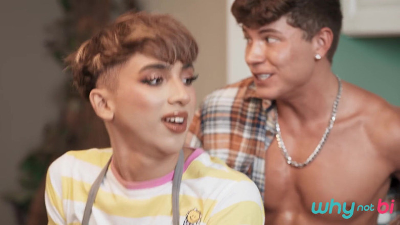 WhyNotBi: Men-Thanks4giving Me Dubur - Drake Von, Foxy Alex, Cherry Kiss