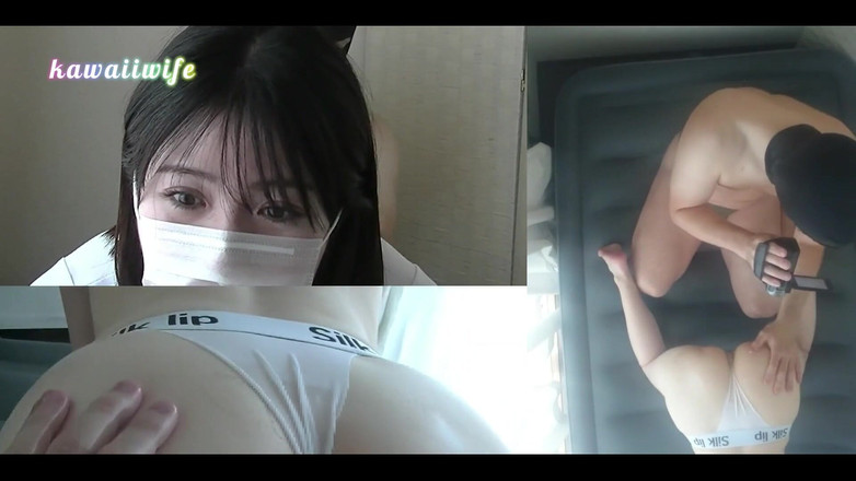 kawaiiwife: Hola, esta es Sayaka. Esta vez es sexo resbaladizo y...