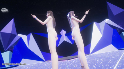 3D-Hentai Games: [MMD] TAEYEON - INVU Aerith Tifa Lockhart hot naked dance final...