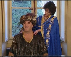 German amateur couples: 和漂亮的金发德国宝贝的双插角色扮演动作