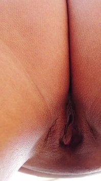 Chubby Short Haired Tattooed Babe Pisses in POV in a Guys Mouth
