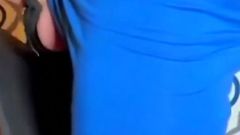 Omg!!! Busty Stepmom Gives Stepson Blowjob and Gets Huge Facial Cumshot