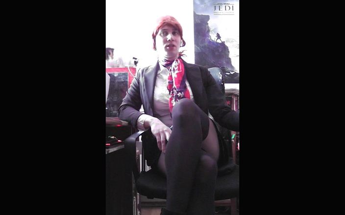 Anna Rios: Dangerous Office Seduction.. Would It Work on You? Thank You...